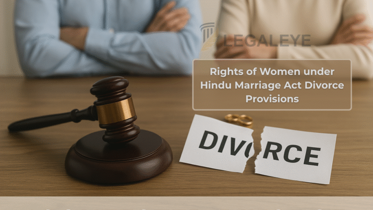 Rights of Women under Hindu Marriage Act Divorce Provisions