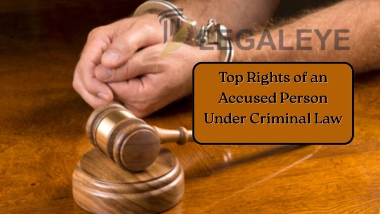 Top Rights of an Accused Person Under Criminal Law