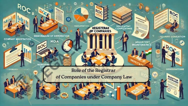 Role of the Registrar of Companies under Company Law