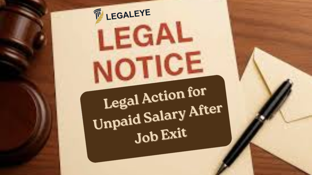 Legal Action for Unpaid Salary After Job Exit