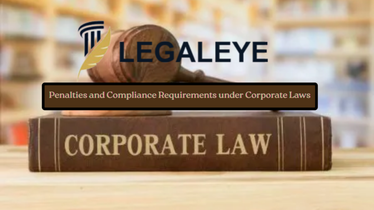 Penalties and Compliance Requirements under Corporate Laws