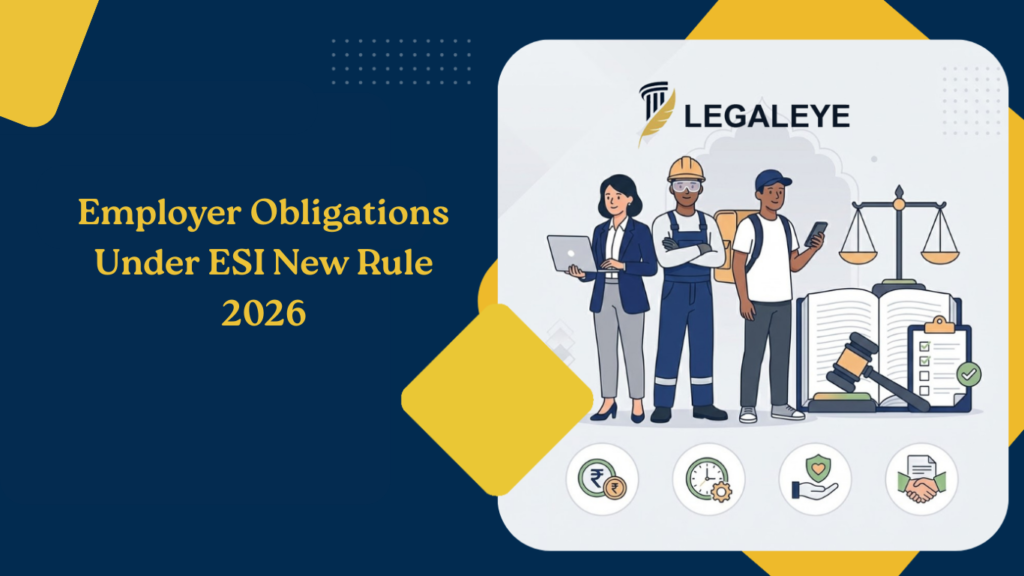 Employer Obligations Under ESI New Rule 2026
