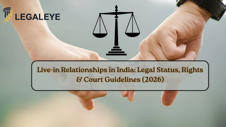 Live-in Relationships in India Legal Status, Rights & Court Guidelines (2026)