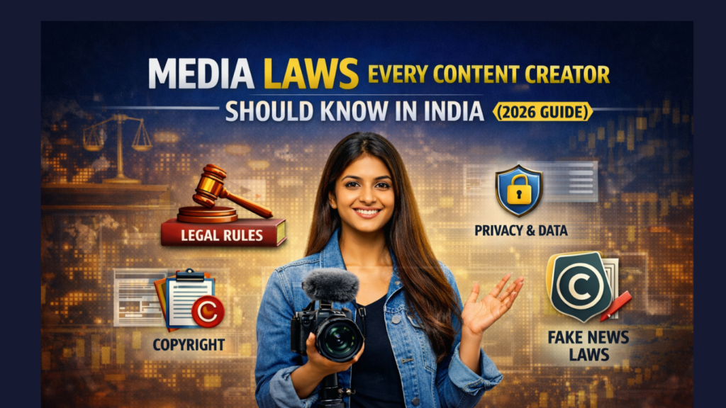 Media Laws Every Content Creator Should Know in India (2026 Guide)