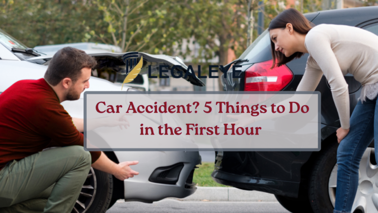 Car Accident 5 Things to Do in the First Hour