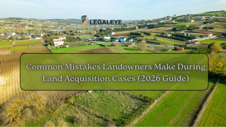 Common Mistakes Landowners Make During Land Acquisition Cases (2026 Guide)