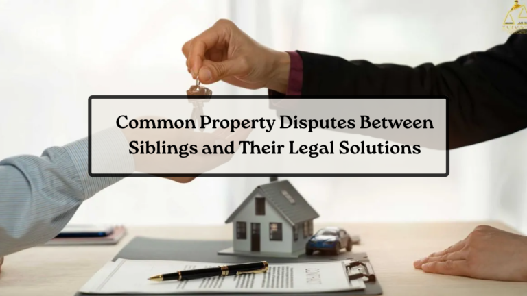 Blog/News 2 Common Property Disputes Between Siblings and Their Legal Solutions