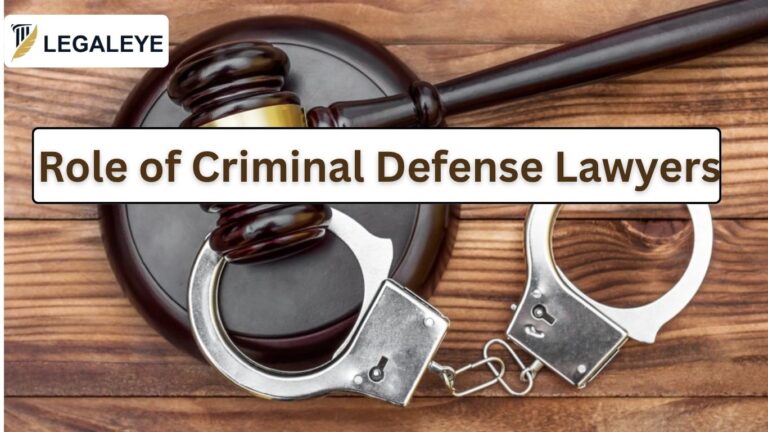 Role of Criminal Defense Lawyers